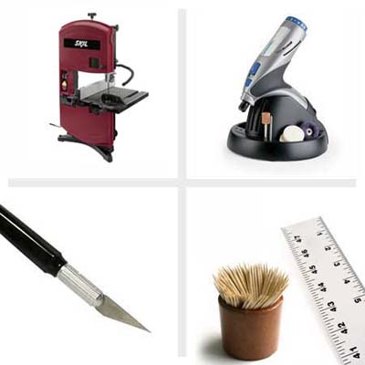 tools for making gingerbread houses