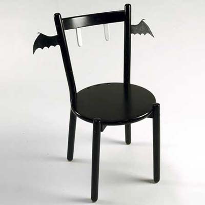 custom designed bat wing chair