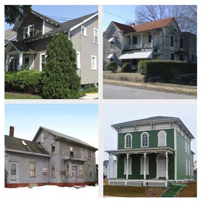 4 houses that need to be moved and cost 1 dollar or are free
