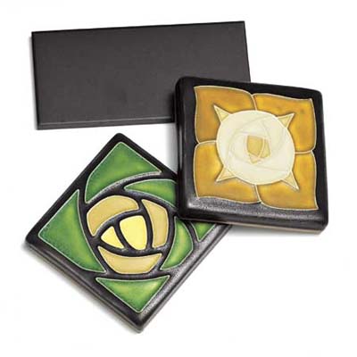handmade tile to go with the Craftsman style