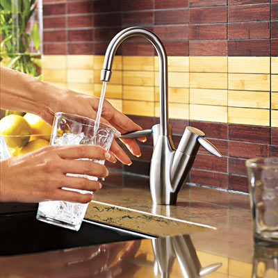 Kitchen sink water filter