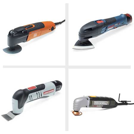 composite of four multitools reviewed for this old house