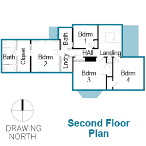 Arlington Italianate Second Floor