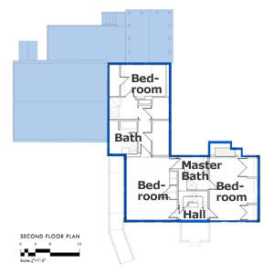 bedford house second floor