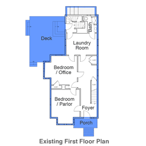 Cambridge House First Floor Before