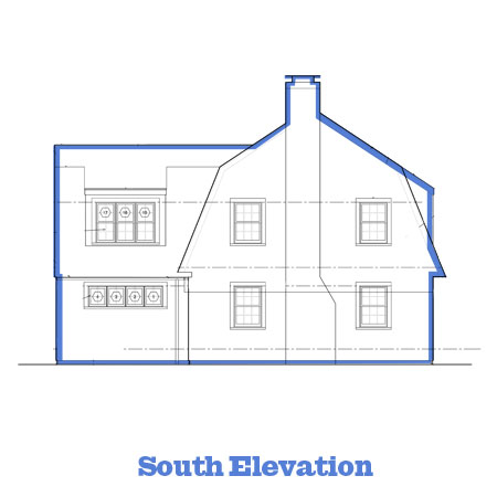 newton centre project slouth elevation