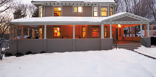 The Newton Shingle-Style House After