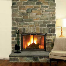 AMERICAN HEARTH FIREPLACE SYSTEMS - FIREPLACE AND GAS LOG