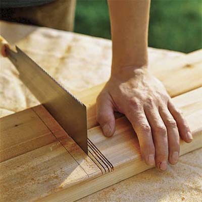 make kerf cuts