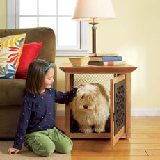 How To Build End Table Dog Crate | executiveofficefurniture.com