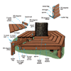 wrap around tree bench instructions