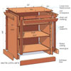 how to build a small bookcase