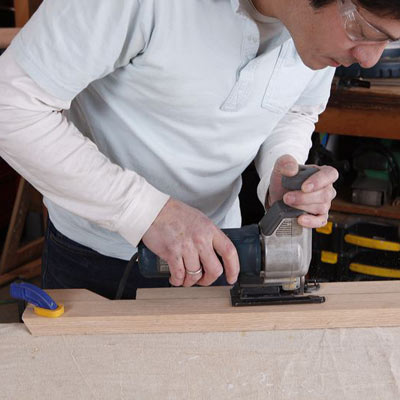 notching the feet for the base of a storage chest