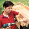 Assemble the Seat Frame to make a planter bench