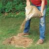 Add the Bed Gravel to make a planter bench