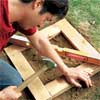 Establish the Base to make a planter bench