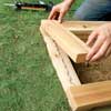 Lay the Second Course to make a planter bench