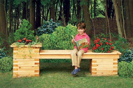 Planter Bench Plans