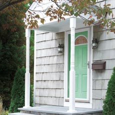 new porch posts
