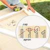 Install the Apron to build a garden gate