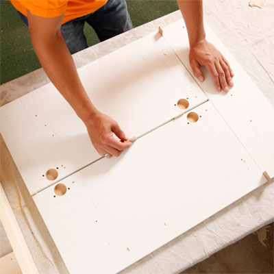 Lay Out the Doors and Drawer to build a murphy bed for your dog