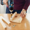 how to make tin can luminaries build a jig to make a steady surface