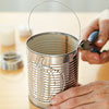 how to make tin can luminaries adding handle to tin can luminary