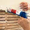 Stabilize the Wall's Edge to repair plaster