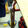 how to make candlesticks out of balusters drilling hole for candle
