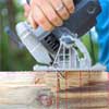 Create the Decorative Notch: Make the Bevel Cuts To Build a Decorative Driveway Marker