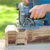 Create the Decorative Notch: Make the Kerf Cuts To Build a Decorative Driveway Marker