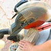 Bevel the Tops of the End Posts To Build a Decorative Driveway Marker