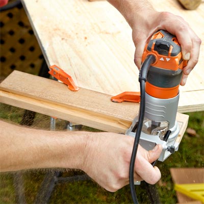 Build the Door Frame by Routing the Rabbets when Building a Fold-Down Murphy Bar