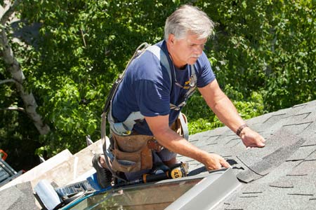 install a watertight skylight