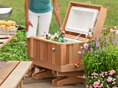 How to Build a Cedar Ice Chest