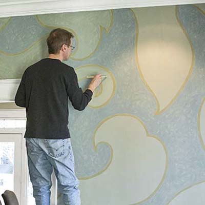 add two softly contrasting shades