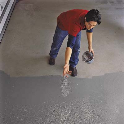 Garage Floor Epoxy Garage Floor Epoxy Flakes