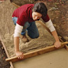 adding sand layer