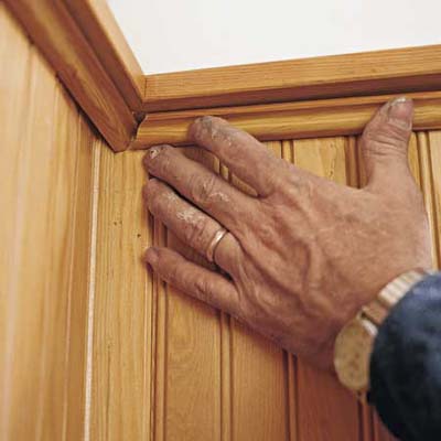 Beadboard Wainscoting