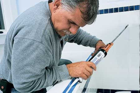 How to Caulk Around a Tub