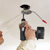 attaching a new electrical box when installing ceiling fan