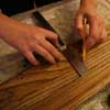 making doorknob coatrack