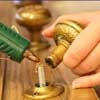 making doorknob coatrack