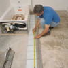 laying out tile