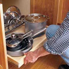 Installing a Pull-Out Kitchen Shelf Tout