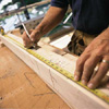 hanging a partition wall