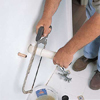 cutting pipe for sink installation