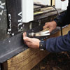 protecting the ledger on an on-grade deck