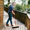 let the deck wood dry before applying the finish