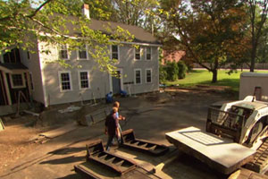 Reclaimed granite, windows, historic house tour, insulating ductwork and new grass seed at the Bedford house in episode 3111 of This Old House